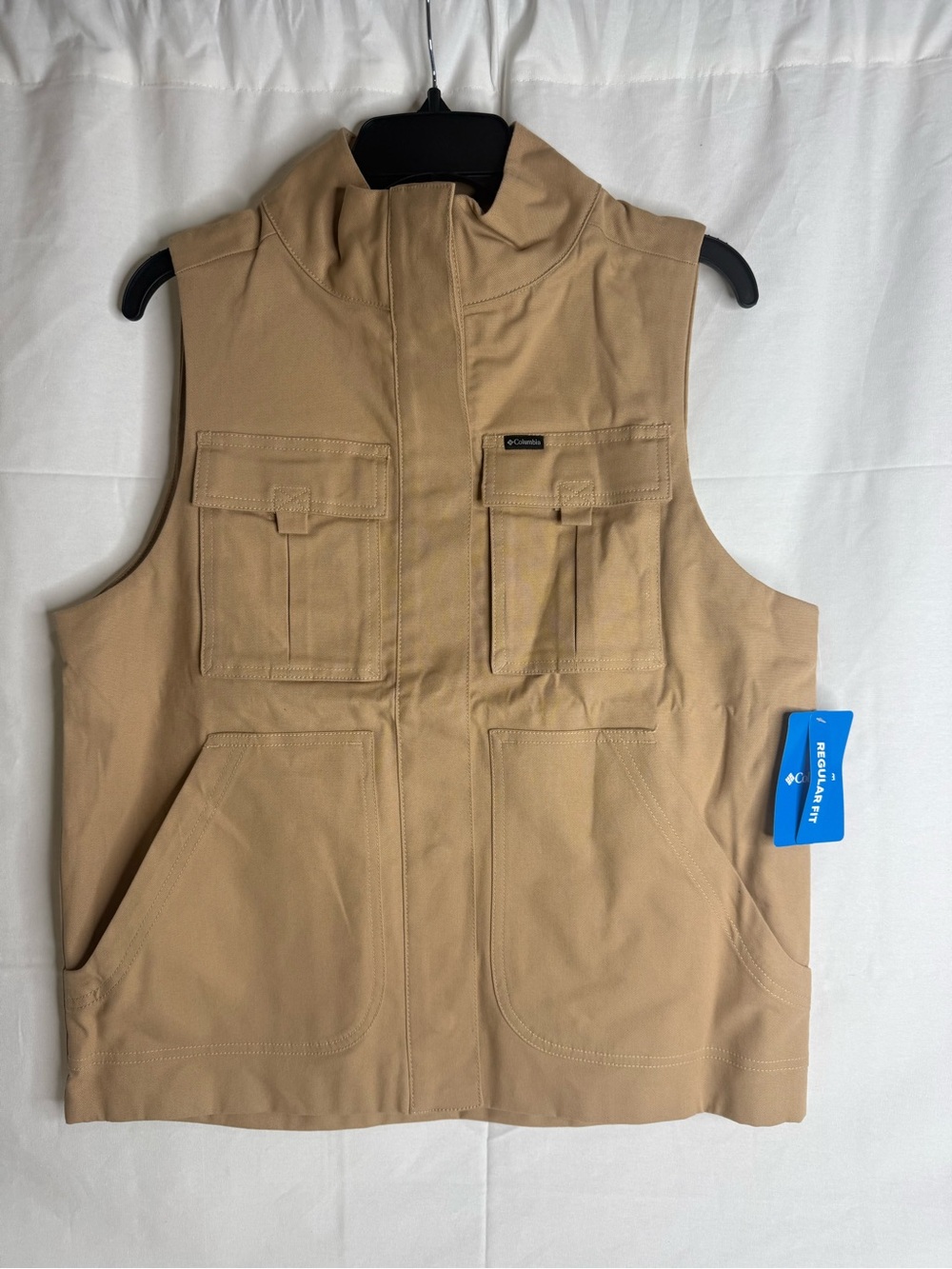 Columbia Women Tan fall Utility Vest